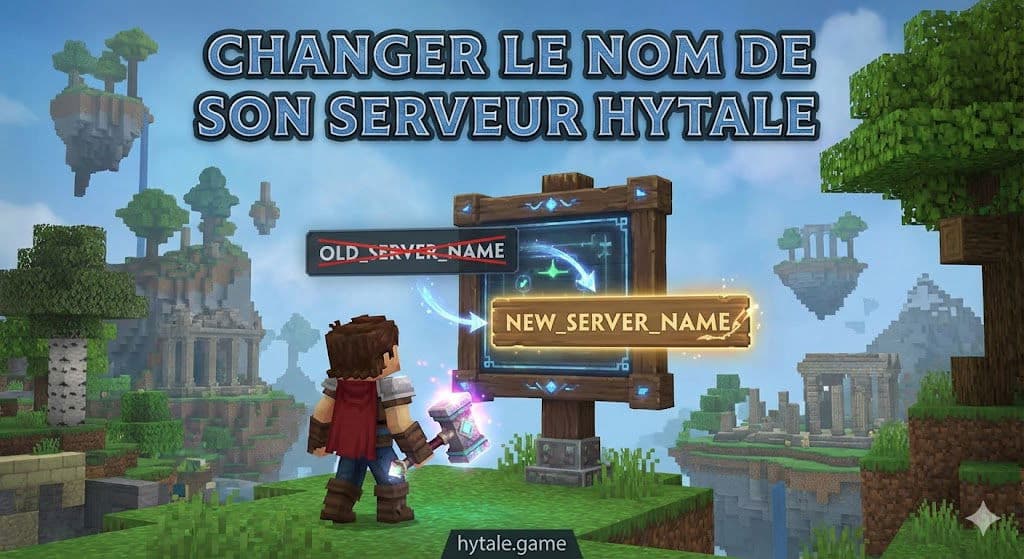 Cómo Cambiar el Nombre de tu Servidor en Hytale