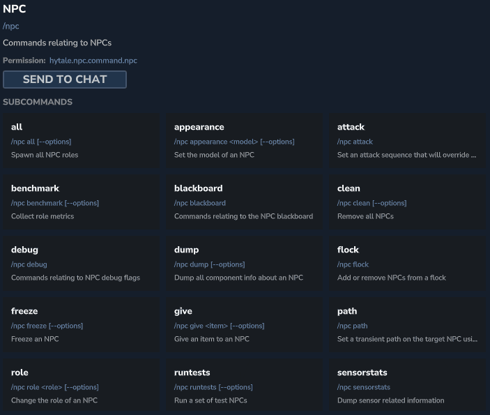 Guía Maestra de Comandos NPC en Hytale: /npc, /path y /spawning
