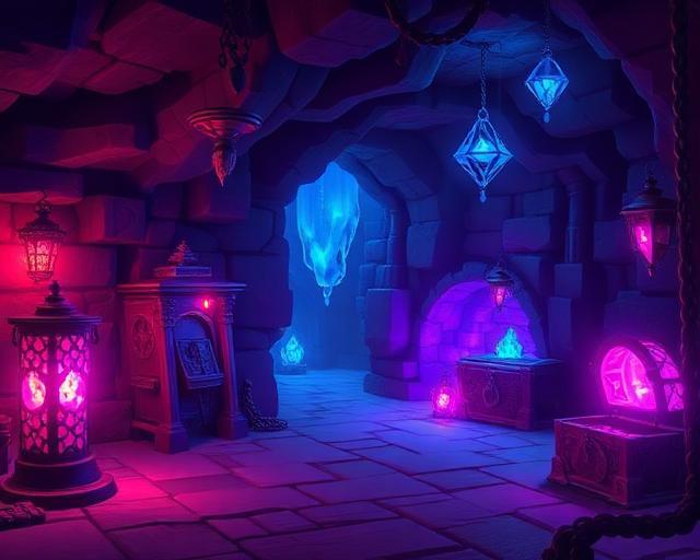 Combate y aventuras en Hytale - Personaje explorando mazmorras