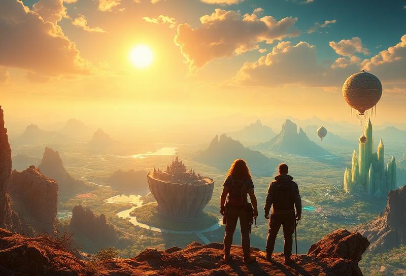 Aventureros explorando el vasto mundo de Hytale - Comunidad Hytale España