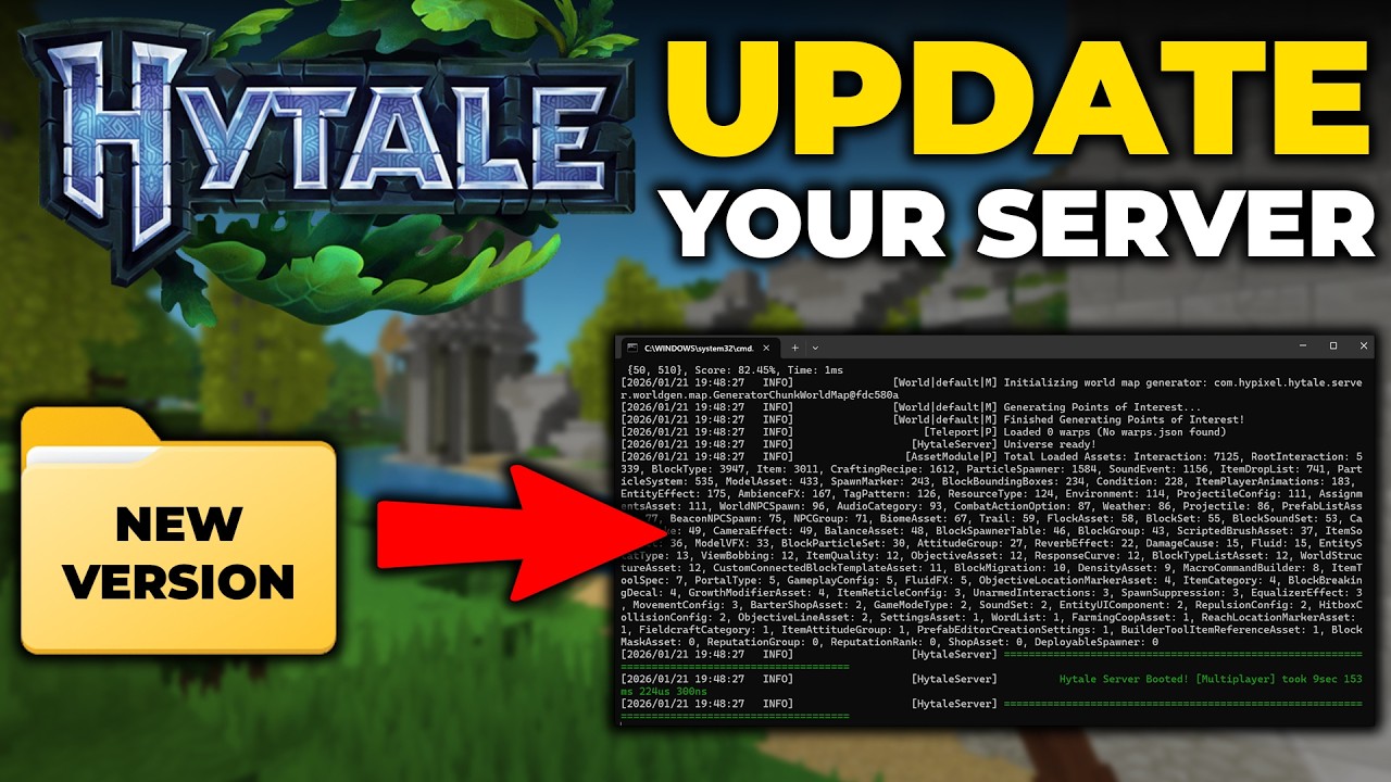 Actualizar Servidor Hytale
