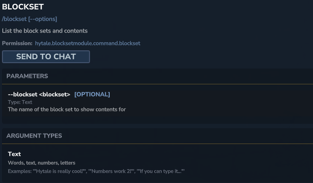Visualización de un conjunto de bloques con /blockset