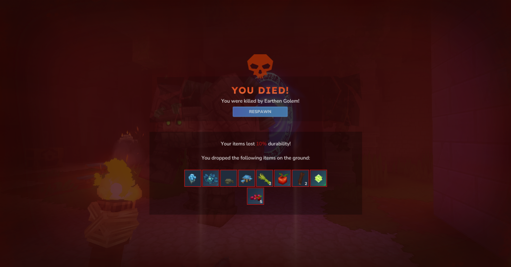 Marcador de muerte en el mapa